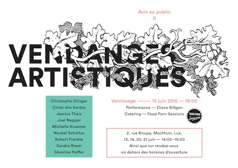 vendanges artistiques - visual art