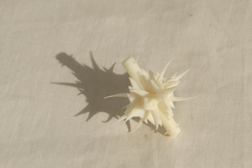 Salford Exchange barbed wire 3D sculpture