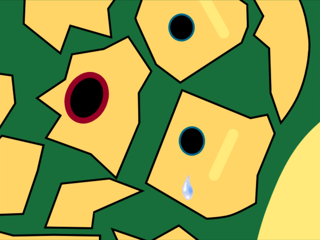 trumpty tear falling